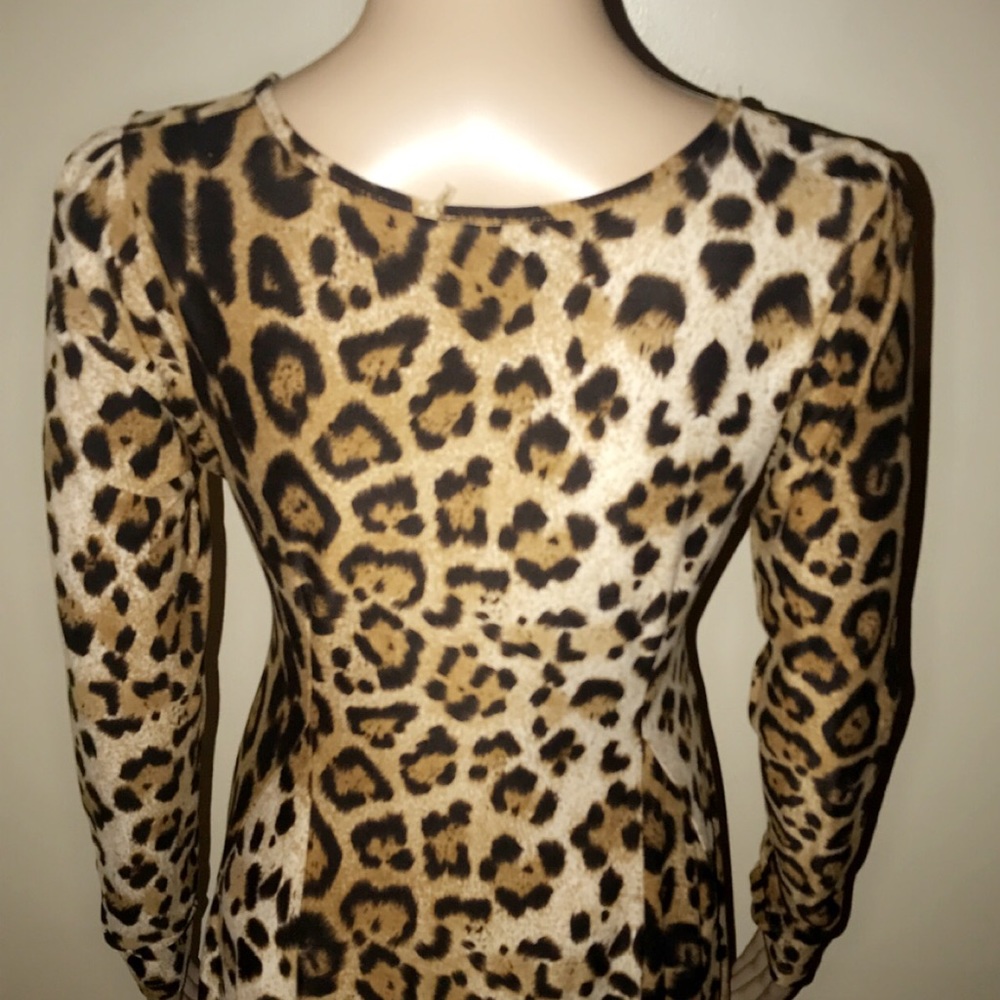 Cecico leopard print dress. - Picture 5 of 7
